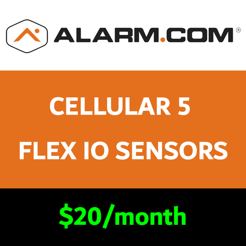 Alarm.com Cellular Flex IO Services (for 5 Sensors) Alarm.com Cellular Flex IO Services (for 5 Sensors)