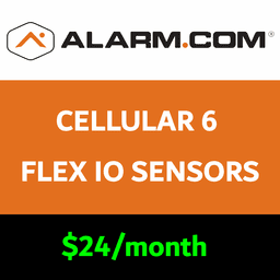 Alarm.com Cellular Flex IO Services (for 6 Sensors)