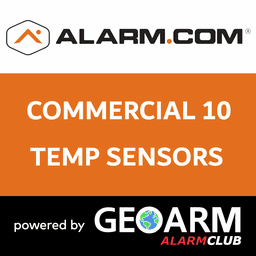 Alarm.com Commercial Temperature Sensor Monitoring (Up to 10 Sensors)