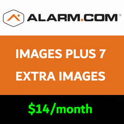 Alarm.com Extra Image Plus Data 7 (Up to 1,800 Broadband and 180 Cell Uploads)