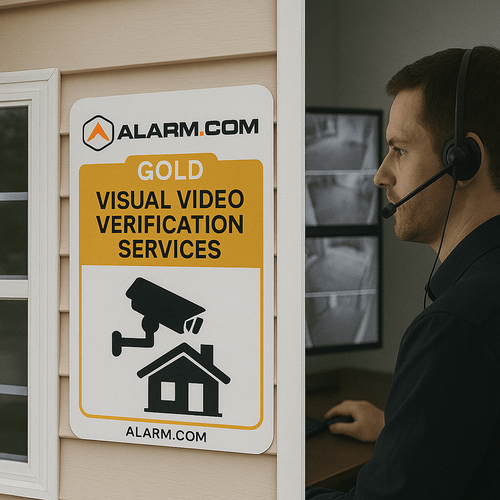 Alarm.com Gold Home Pro Visual Video Verification Monitoring Services