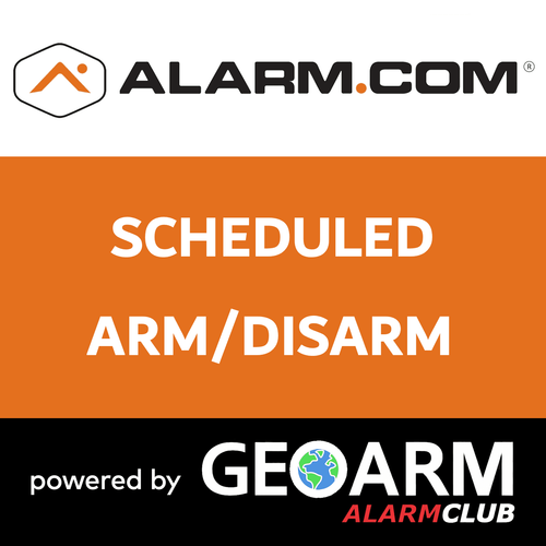 Alarm.com Scheduled Arming/Disarming Services