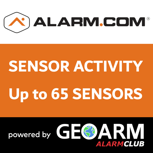 Alarm.com Sensor Activity When System is Disarmed (Up to 65 Sensors)
