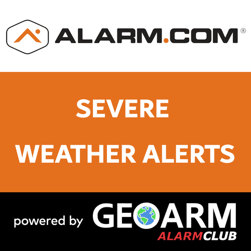 Alarm.com Severe Weather Alert Services