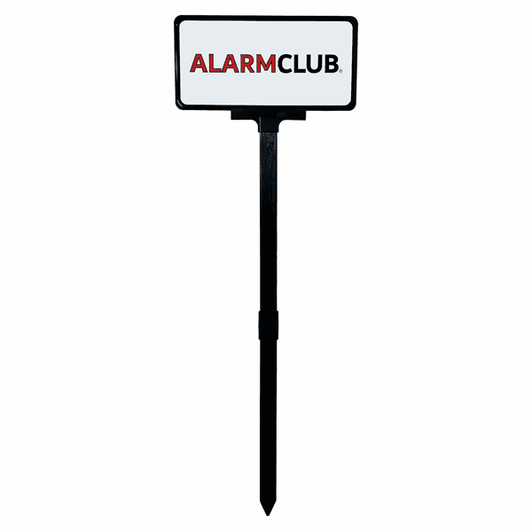 ALARMCLUB-SIGNWP - AlarmClub Home Security Sign and Yard Post