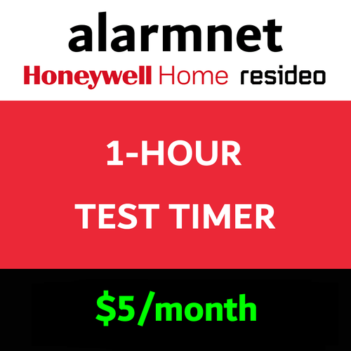 AlarmNet 1-Hour Test Timer Services (for Compatible Brands)