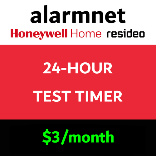 AlarmNet 24-Hour Test Timer Services (for Compatible Brands)