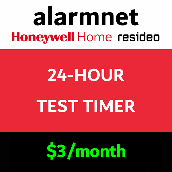 AlarmNet 24-Hour Test Timer Services (for Compatible Brands)