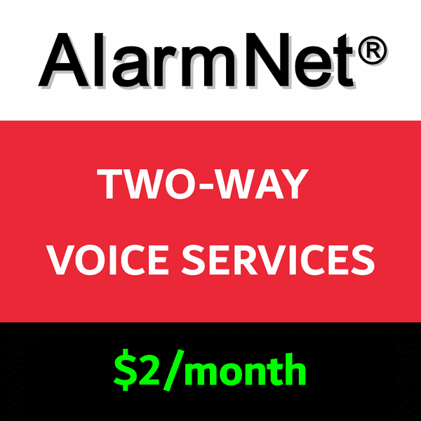 AlarmNet Two-Way Voice Monitoring Services (for Honeywell Home and Resideo Brands)