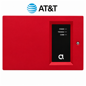 BAT-FIRE-ATT - Alula Commercial Fire Dual-Path IP/Cellular AT&T 5G LTE-M Alarm Communicator (for Universal Contact ID Control Panels)