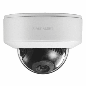CX4DE08F28PW - First Alert CX4D Indoor/Outdoor 8MP AI Dome PoE Security Camera, 2.8mm Fixed Lens