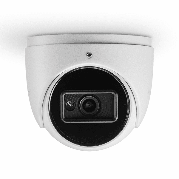 CX4TE08F28PW - First Alert CX4T Indoor/Outdoor 8 MP AI Turret PoE Security Camera, 2.8mm Fixed Lens