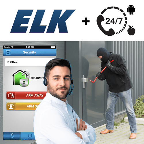 Elk Burglary Intrusion Interactive PRO Alarm Monitoring Services