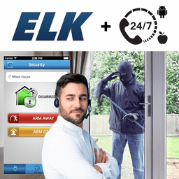 ELK Burglary Intrusion Interactive Home Alarm Monitoring Services