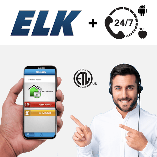 Elk Burglary Intrusion PRO Alarm Monitoring Services Security