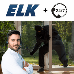 ELK Burglary Intrusion Non-Interactive Home Alarm Monitoring Services