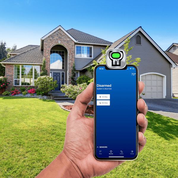 GeoAlarm DIY WiFi Silver Interactive Home Alarm Monitoring Services (Powered by GeoAlarm App)