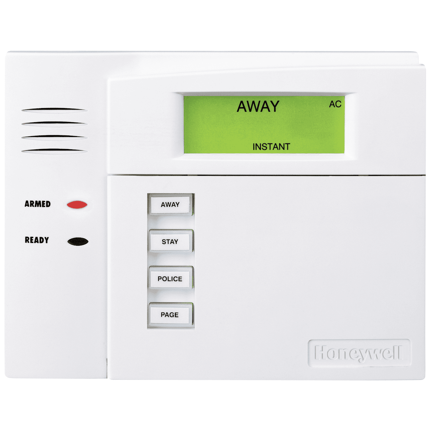 6150 Honeywell Home Hardwired FixedEnglish Display Alarm Keypad with