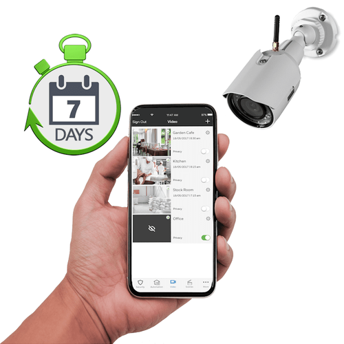 Honeywell Commercial Business Video Surveillance Services with 7-Days Storage (Powered by Resideo's Total Connect 2.0 App) Honeywell Commercial Business Video Surveillance Services with 7-Days Storage (Powered by Resideo's Total Connect 2.0 App)