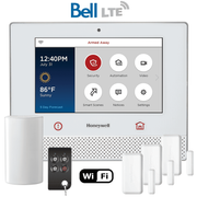 Honeywell Home Lyric Controller Dual-Path Wireless Security System Kit (for WiFi and Cellular Bell Canada LTE Network)