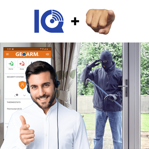 IQ Burglary Intrusion DIY Home Alarm Monitoring Services