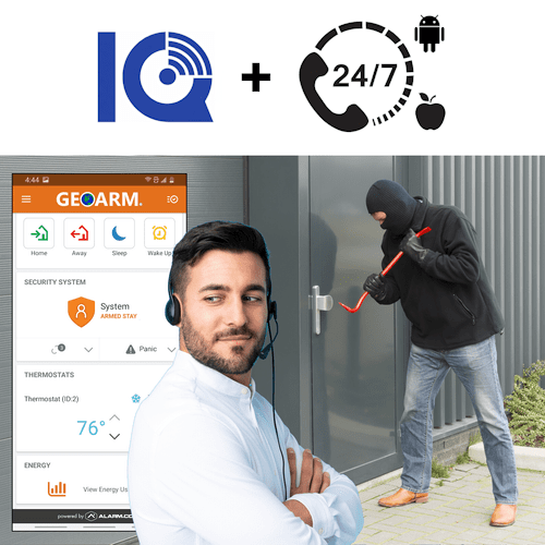 IQ Burglary Intrusion Interactive Business Alarm Monitoring Services