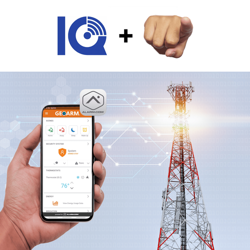 IQ Cellular DIY Interactive Home Security