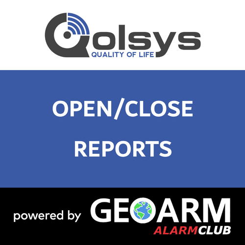 Qolsys Opening and Closing Reports