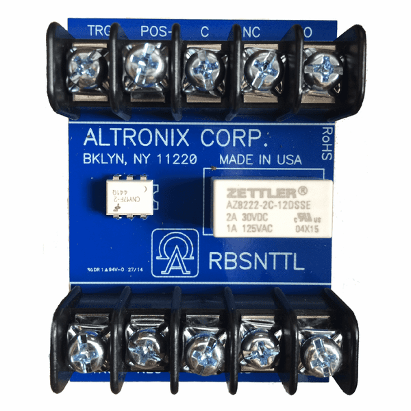 RBSNTTL - Altronix Relay Module, 12-24VDC @ 1A/2A