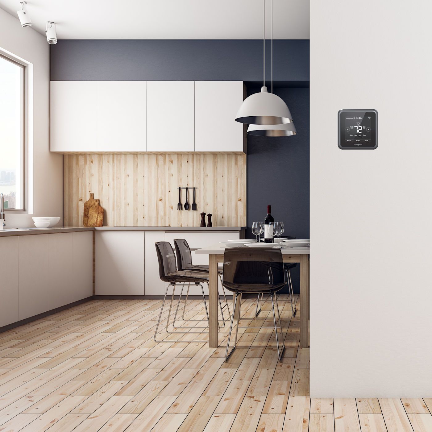 RCHT8610W Resideo Honeywell Home Lyric T5 WiFi Smart Thermostat