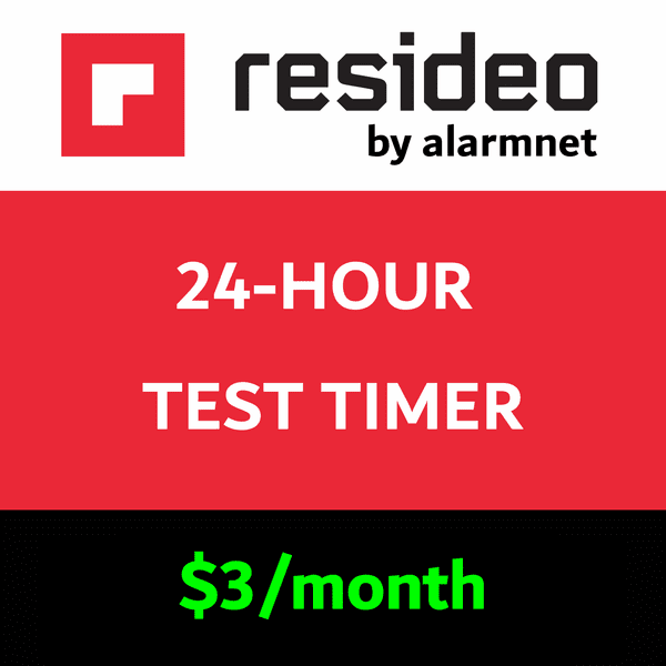 Resideo 24-Hour Test Timer Services