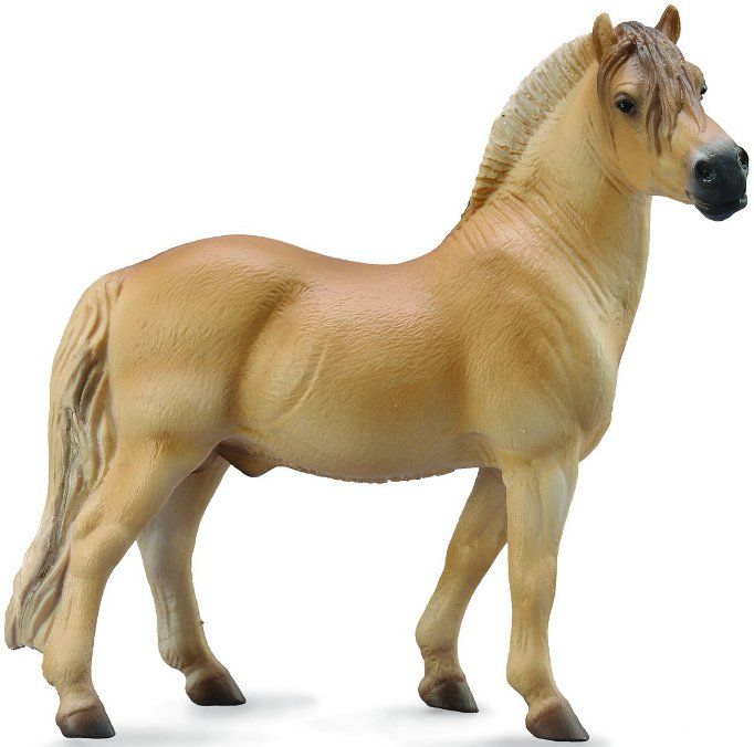 CollectA Spielzeugfigur - Fjordhengst In Braunfalbe, Detailgetreu & Robust