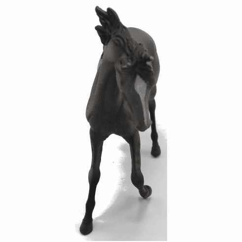 Figurine Cheval Mustang Gris Dun (Grulla) - Marque CollectA, Référence 88544 - Modèle Réaliste, Neuf