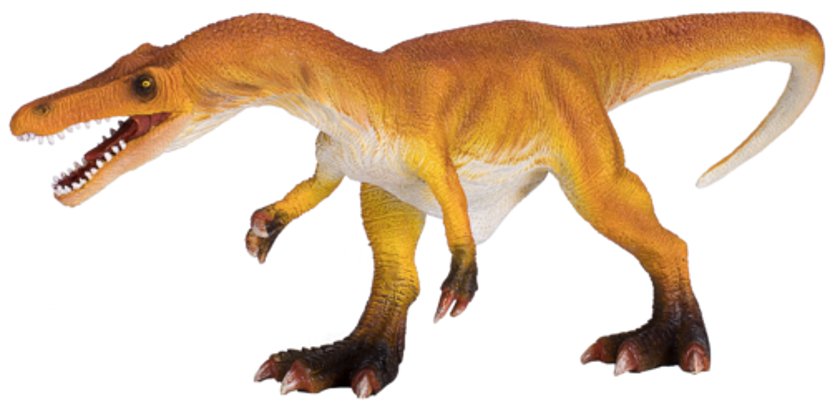 MOJO Animal Planet - Baryonyx Dinosauro Figura Con Mascella Articolata - Colore Verde (Modello 387388)
