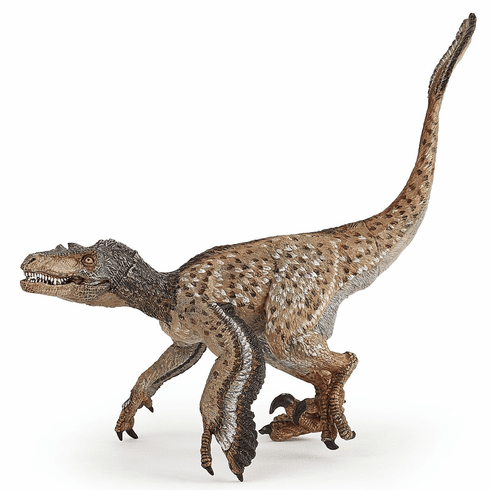 Papo - Feathered Velociraptor - Speckled Repaint