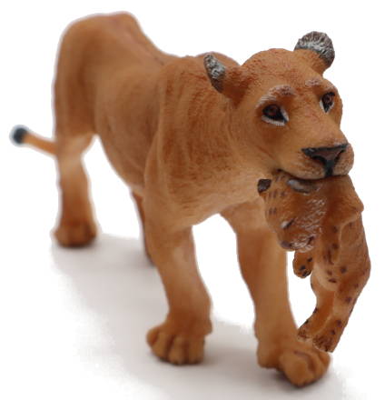 Modellino Animale Papo Leonessa Con Cucciolo 50043 &ndash; Nuovo Per Collezione