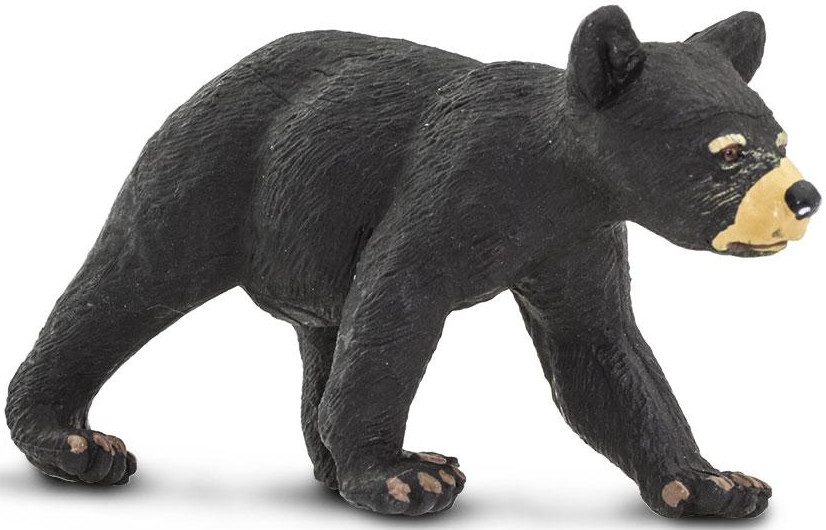 Safari Ltd. Black Bear Cub #273629 - N. American Wildlife