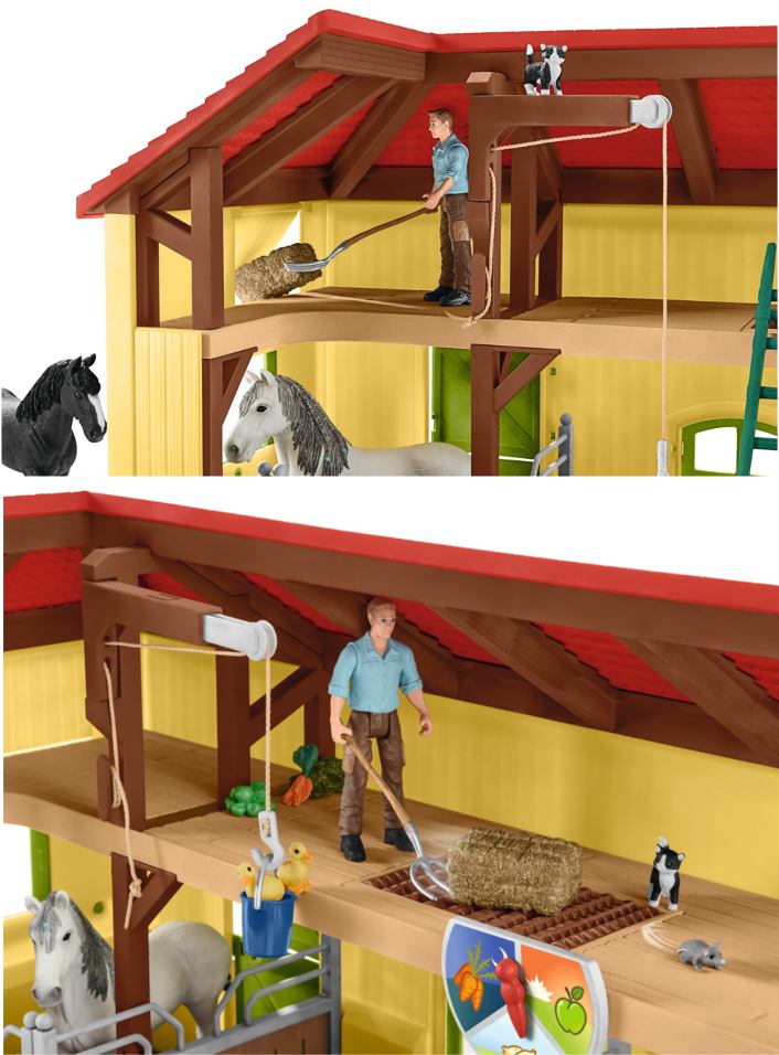 Schleich Horse Stable 42485 Complete Farm Playset