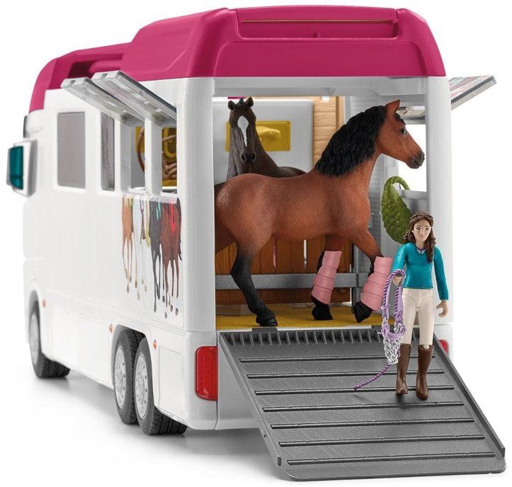 Schleich Horse Transporter 42619 with accessories
