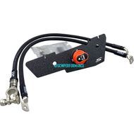 00-09 HONDA S2000 GT Battery Disconnect Switch Kit Black (LHD)