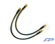 01-05 BMW E46 M3 Agency Power Front Brake Lines 