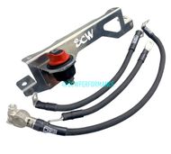 1984-1991 HONDA CIVIC Battery Disconnect Switch Silver