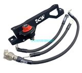 1985-1991 HONDA CR-X Battery Disconnect Switch Black