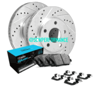 1996-2002 JDM RF1/2 HONDA STEPWGN R1 Rear Brake Rotors / Pads