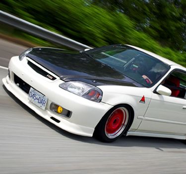 96-00 Civic EK Carbon Fiber Mirrors JDM Spoon Mugen Ganador