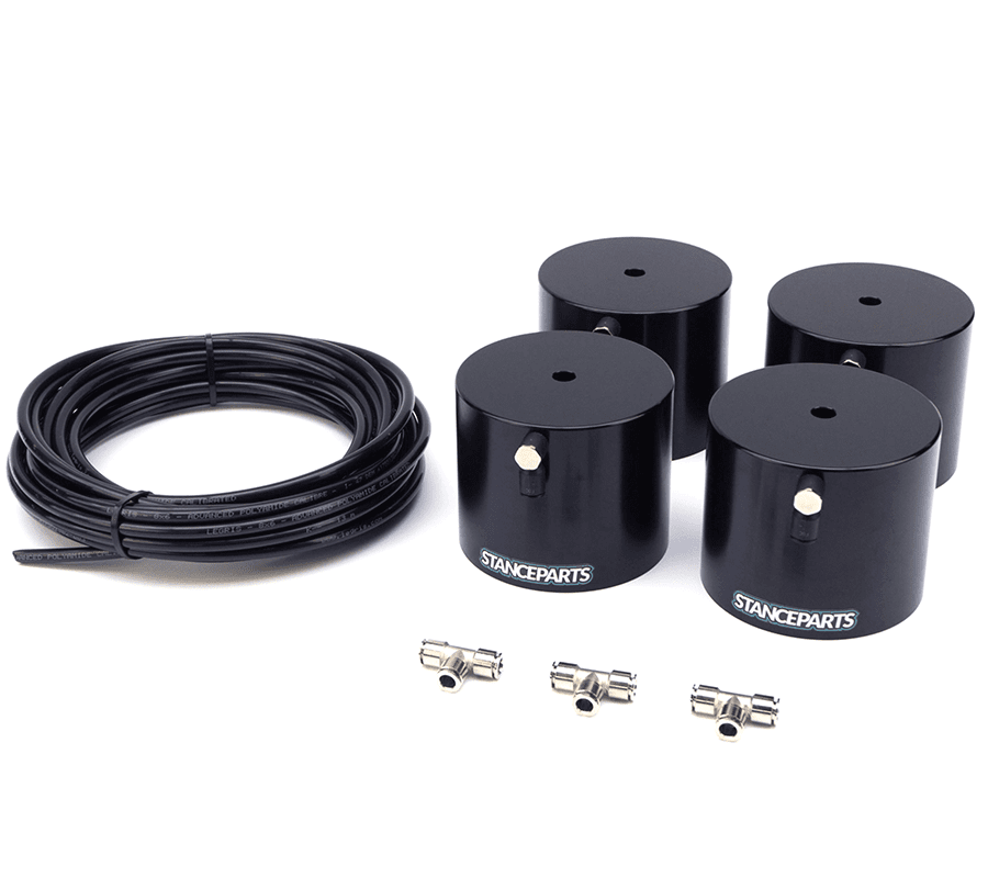 Coilover Air Cup Kit Set of 4 Cups (Front & Rear) Audi R8 NSX Supra RX7