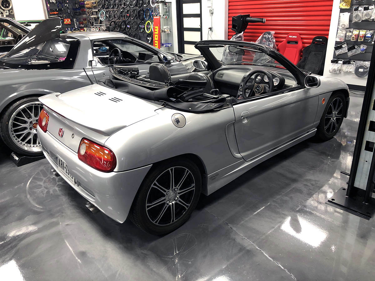 JDM RHD 1991 Honda Beat Convertible RHD MUGEN EDITION JDM RHD 1991 Honda Beat Convertible RHD MUGEN EDITION