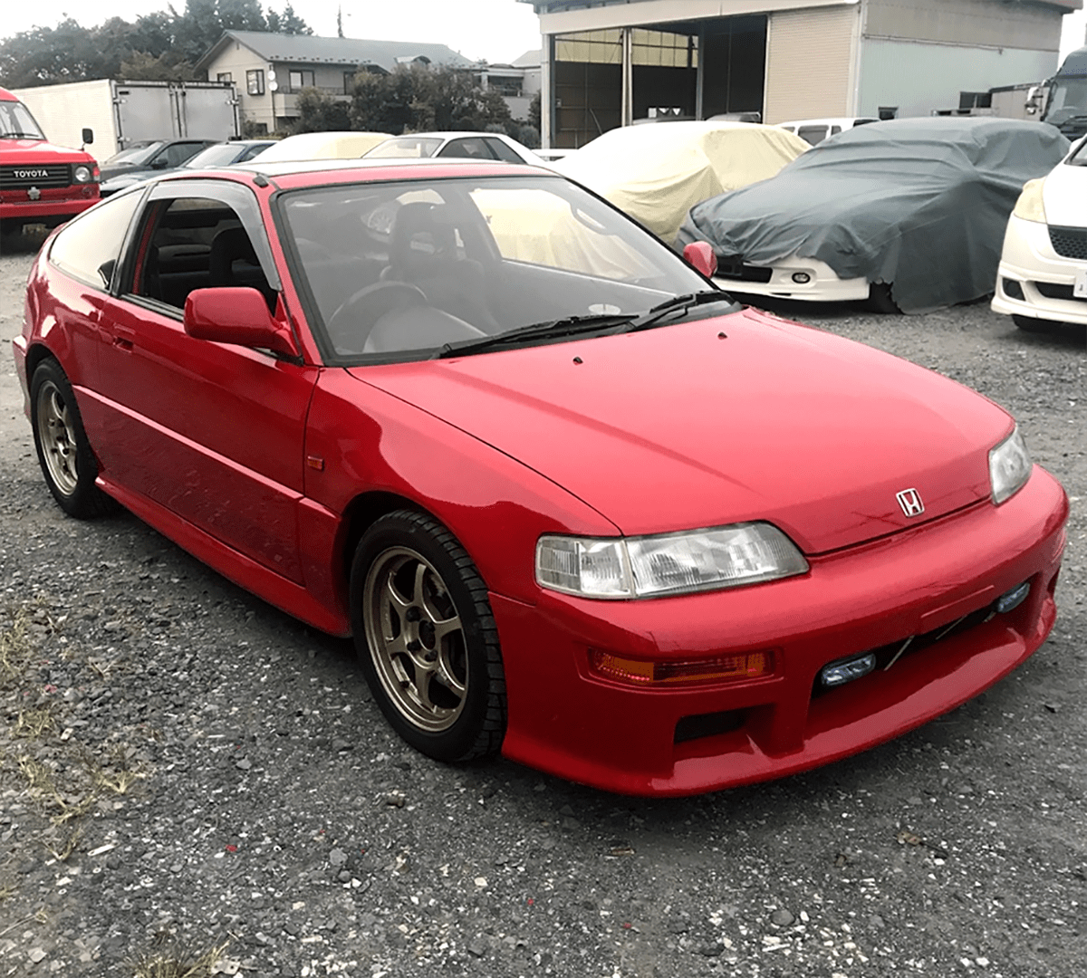 JDM RHD 1991 HONDA CRX SIR GLASS TOP! RARE GLASS ROOF B16A LSD