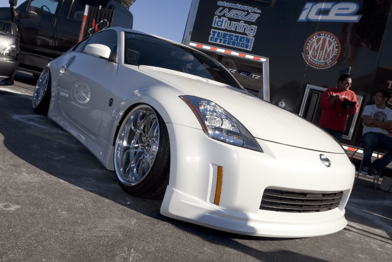 Nissan 350Z Complete Air Bag Suspension Kit Air Cups Z33 JDM