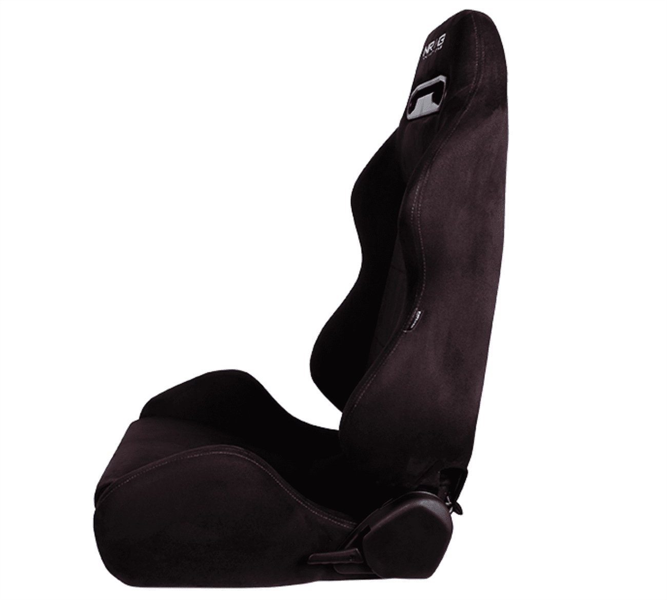 NRG Type R Reclining Seats Black Suede (Pair) RSC220 LEFT RIGHT SR3